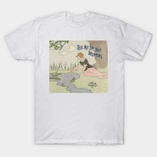 Princess and Frog Nature Illustration T-Shirt